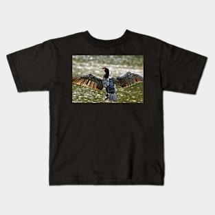 Spread your wings - Cormorant Kids T-Shirt